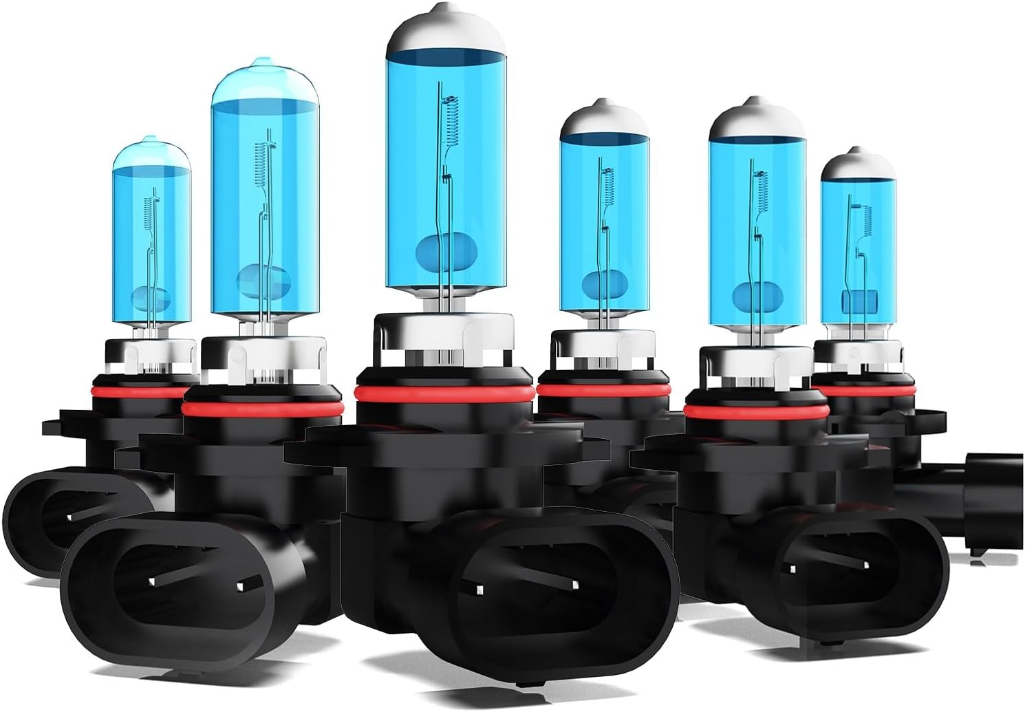 Light Bulbs Fit For Lexus GS300 1998-2004, 9005 9006 9006 High Low Beam Fog Lights High Performance Halogen Headlight Bulb Combo, 6000K White Light, Pack of 6