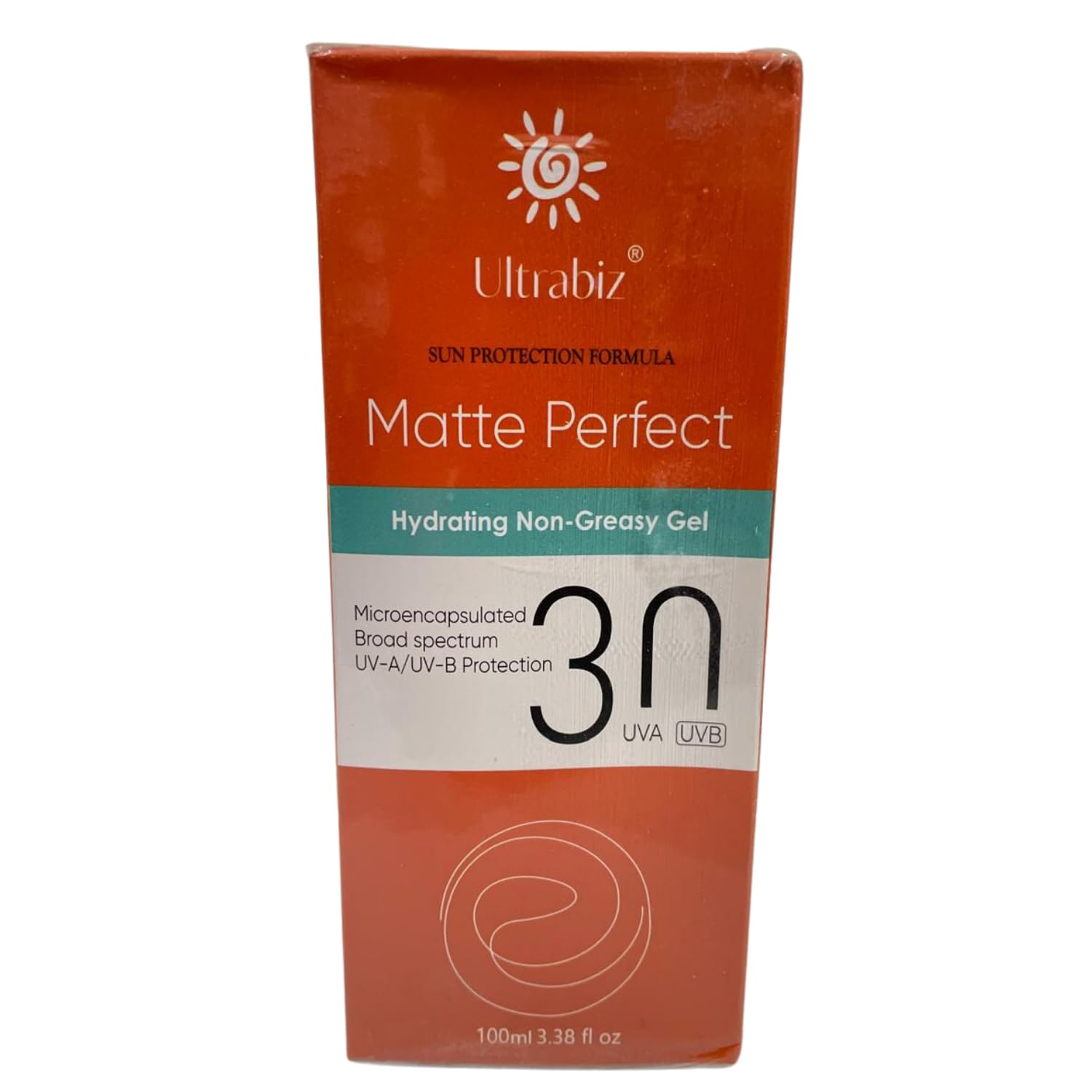 DermaShoap Ultrabiz Gel 30 SPF Sunscreen: Advanced Microencapsulated Broad Spectrum Technology For UV-A/UV-B Skin Protection - Hydrating Non-Greasy And Sweat Resistant (100ml) For Unisex