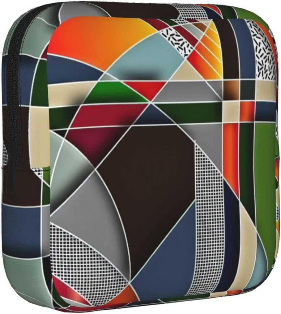 Illusory Scales Print Period Bag Menstrual Pouch