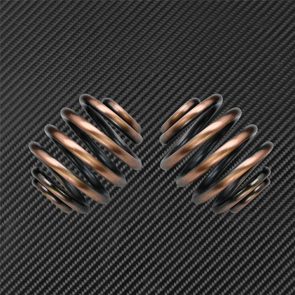 Fotel motocyklowy Motocyklowe pojedyncze siedzenie montażowe siodełko sprężynowe mocowanie osprzętowe pasuje do Harley Sportster XL 883(Bronze C)