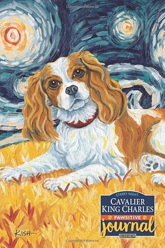 Cavalier King Charles Pawsitive Journal (Blenheim): Lined Gratitude Journal for Dog Lovers