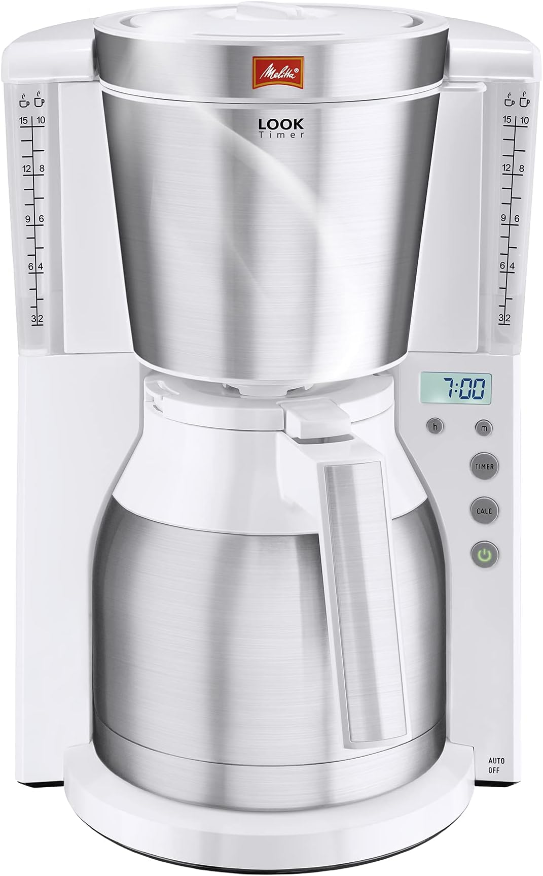 Melitta Look Therm Timer 1011 16 Entkalken Amazon.de: Melitta Look Therm Timer - Filterkaffeemaschine - mit