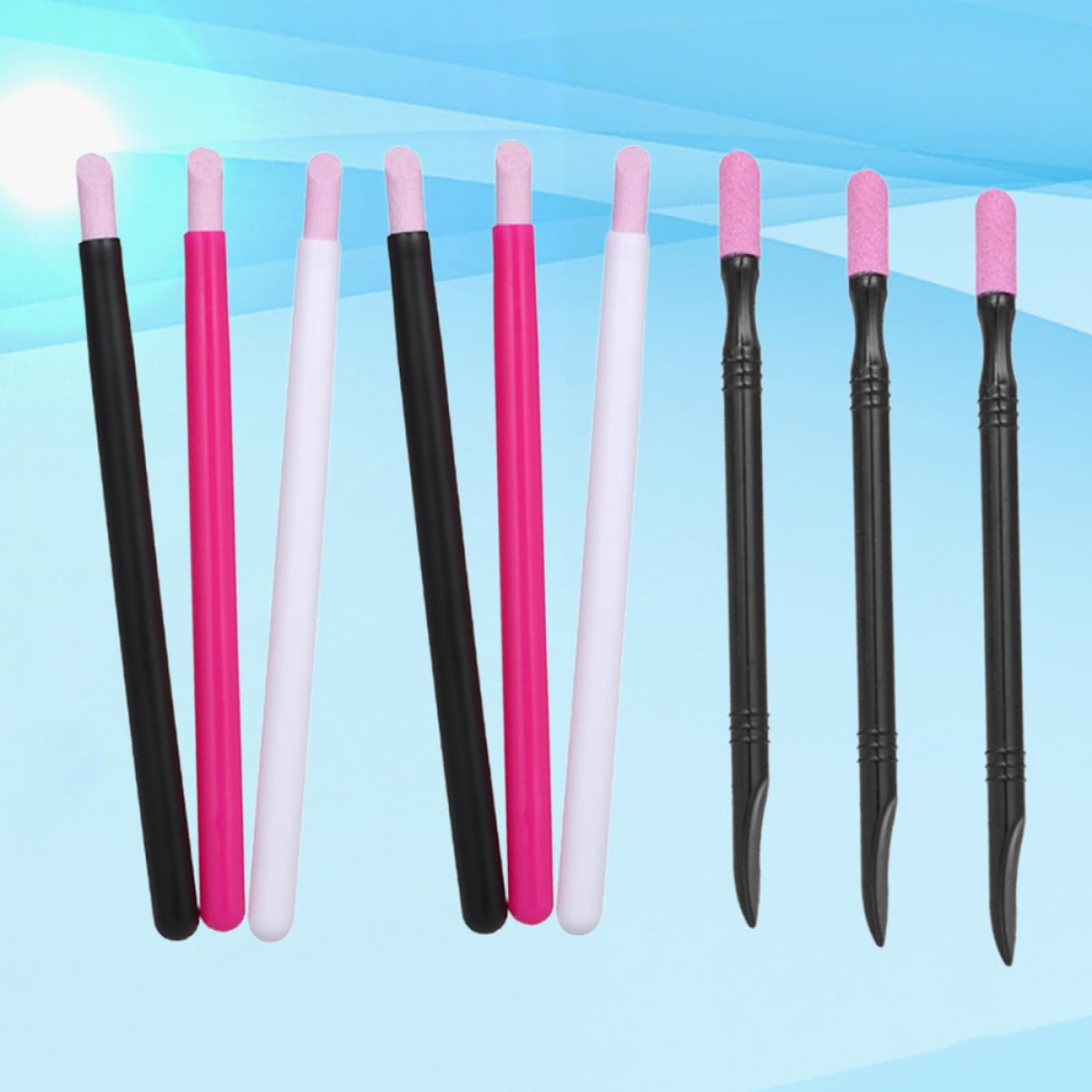Housoutil 18pezzi Penne Per Manicure e Penne Ceramiche Per Polishing Unghie Strumenti Professionali Per Delle Unghie Rimozione Cuticole e Adatti Per Uso Personale e Saloni