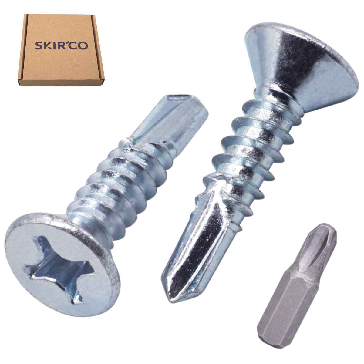 Pack Of 300 Pcs  DIN 7504-K Zinc Plated Steel 4.8 X 20 Mm Self Drilling Screws With Epdm Washers Hex Washer Head Sheet Metal Screw Self Tapping 300 4 8 X 20 Mm