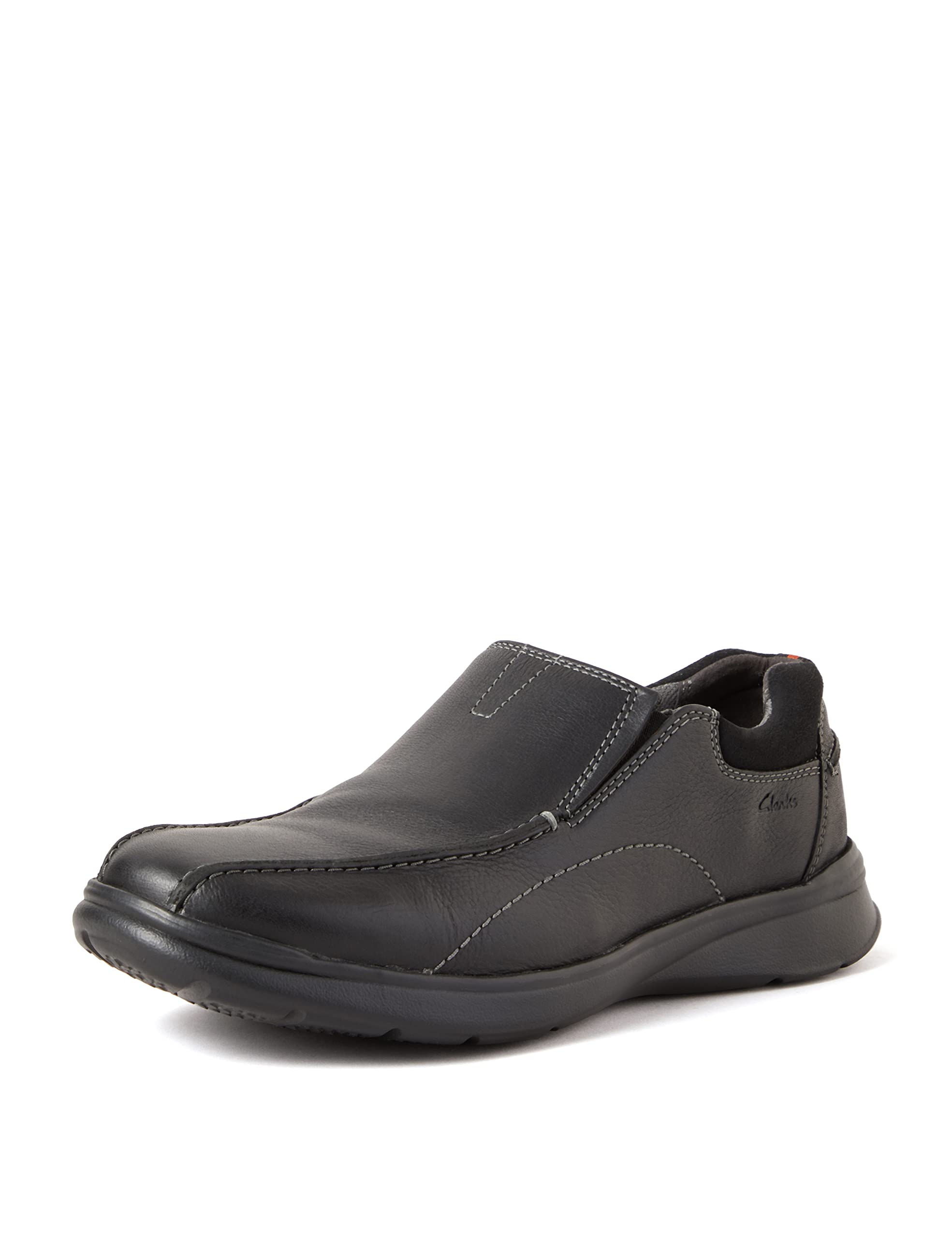 Clarks Cotrell Step Mens Black Oily Lea, 9.5