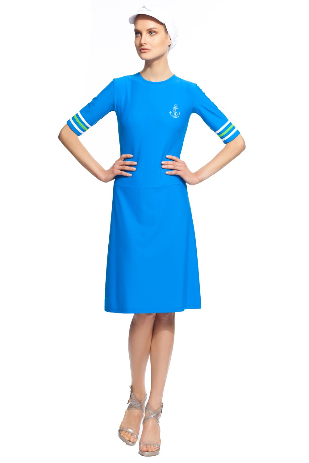 Modestsea Women's Moderate Cover Swim Dress