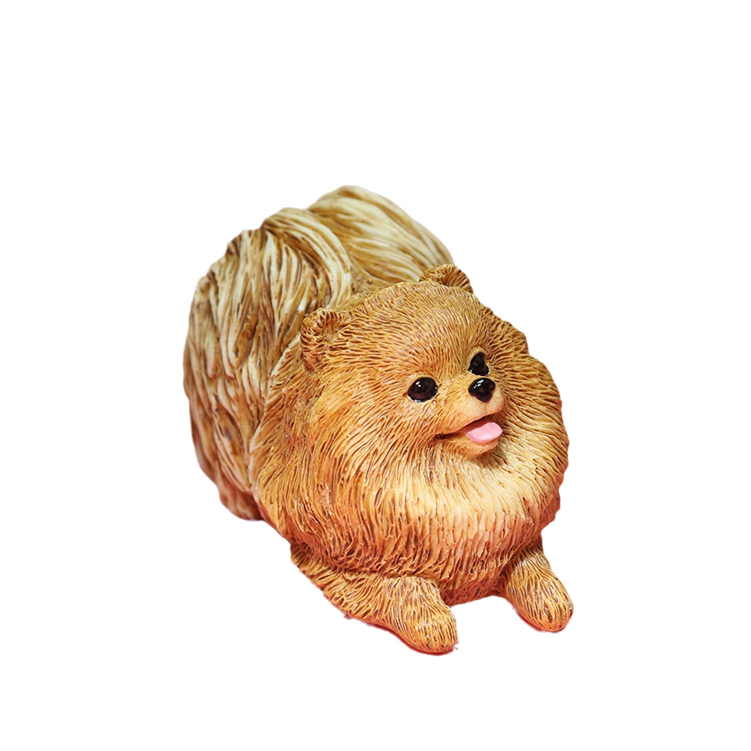Amazon.com: 2.95 inches Small Resin Pomeranian Figurine Gifts