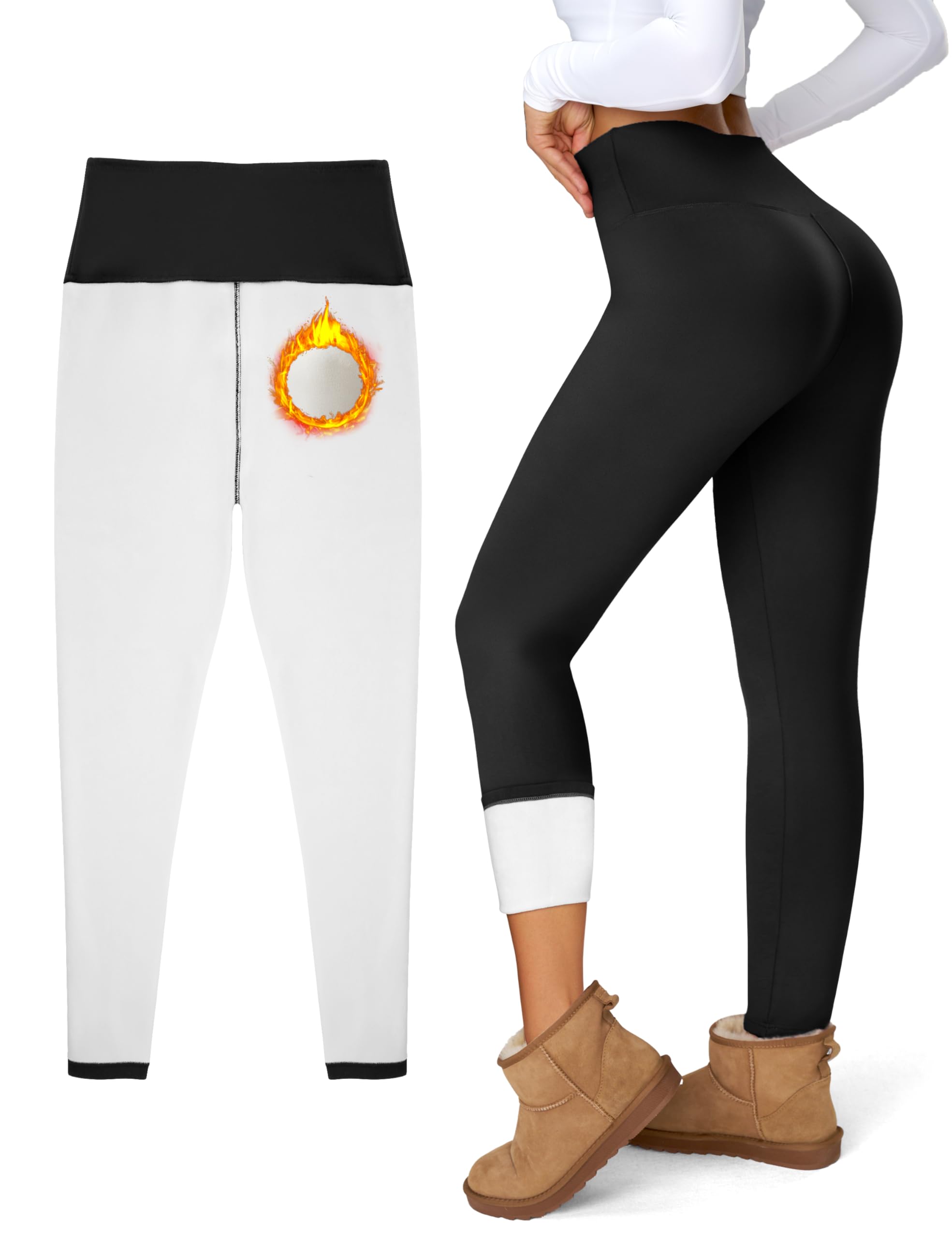 Women's Fleece Lined Butt Lift Leggings