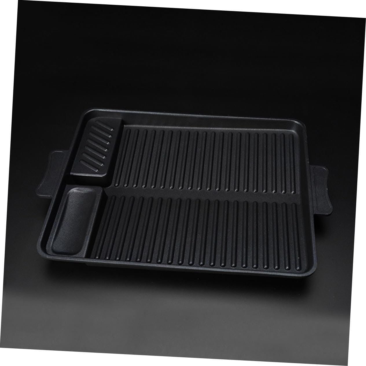 Bandeja Rectangular Antiadherente para Barbacoa con Orificios de Drenaje Plancha de Cocina al Aire para Asados y Pizzas Utensilio Resistente para Parrilla