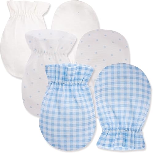 organicboom 100% algodón orgánico certificado para bebés sin arañazos para recién nacidos hasta 0-6 meses