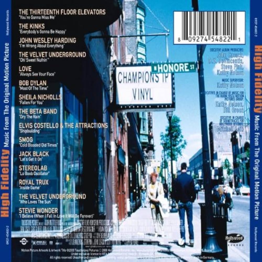 ハイ・フィデリティ 美品 アナログ盤 送料込 High Fidelity OST ハイ・フィデリティ 美品 アナログ盤 送料込 High Fidelity OST Amazon