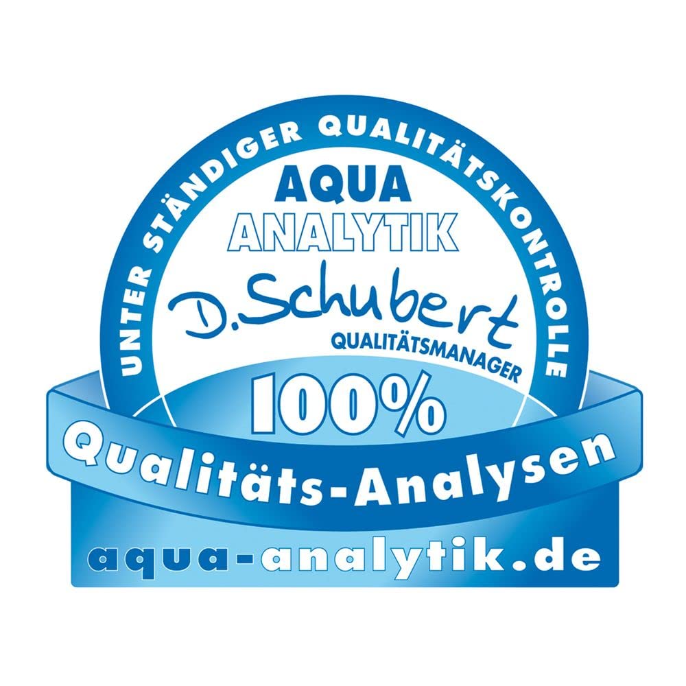 AQUASAN Aquarium FerroMax Flüssiger Eisendünger Plus (Versorgt Aquarium Pflanzen mit dem Nährstoff Eisen für sattgrüne, leuchtendrote Farben), Inhalt:5 Liter