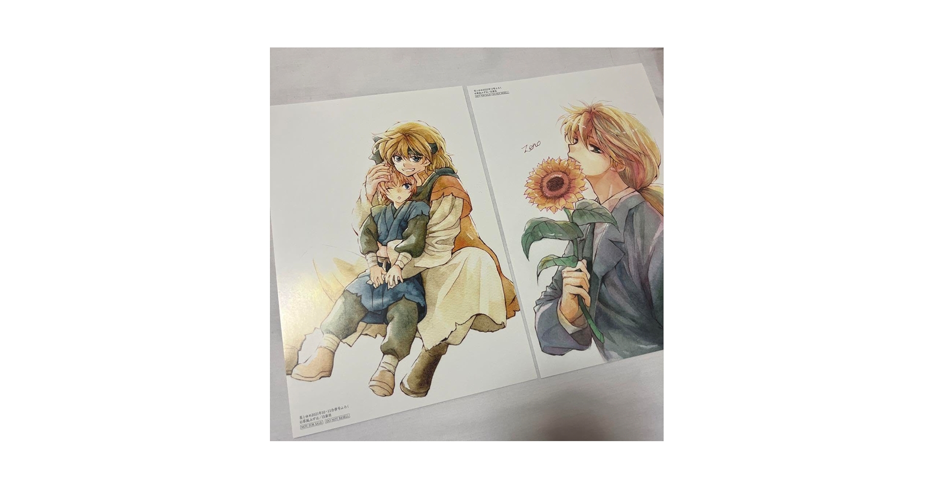 Amazon.co.jp: 暁のヨナ ゼノ 複製原画 花とゆめ : おもちゃ