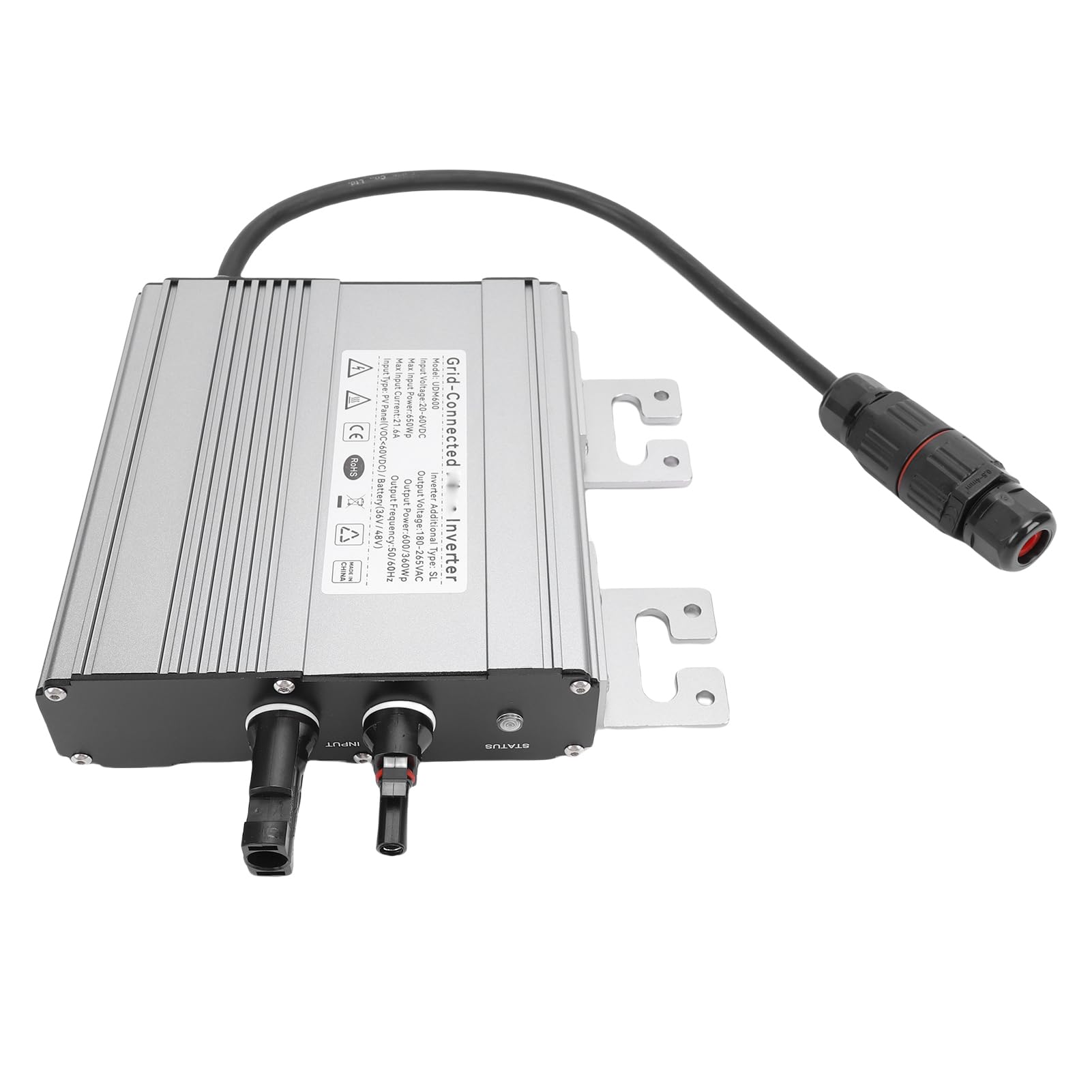 Kikumi Inversor de Conexión a Red Solar de 600 W con Monitoreo MPPT y WiFi