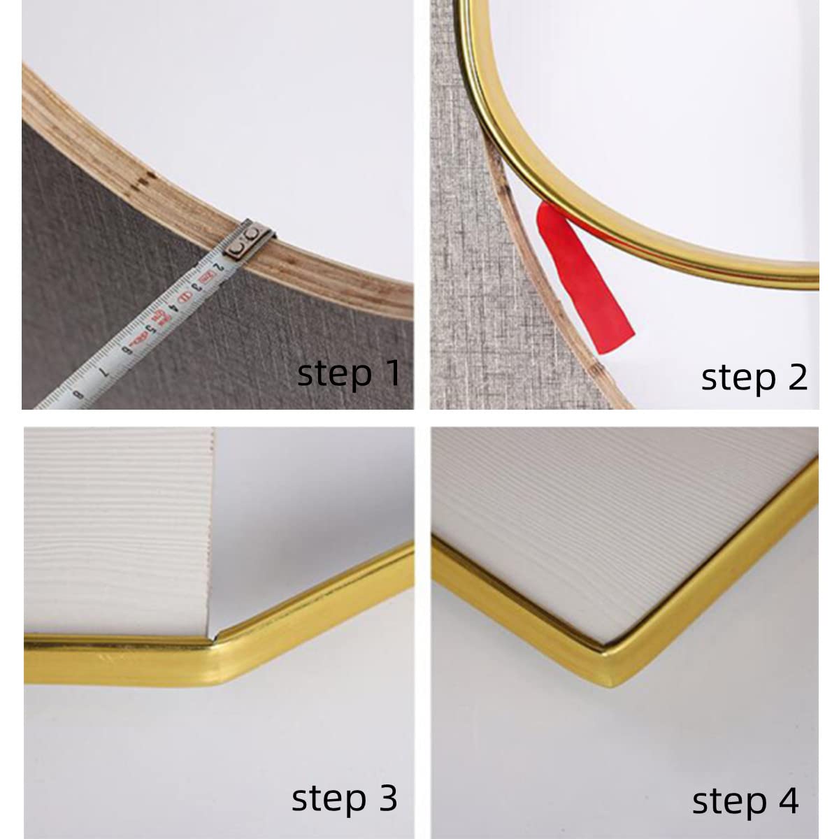 Cinta autoadhesiva para bordes de muebles, banda flexible en forma de U, cinta de bordes para gabinete, madera contrachapada, mesa, armario, protector de bordes de madera (plata, 5 m x 25 mm)