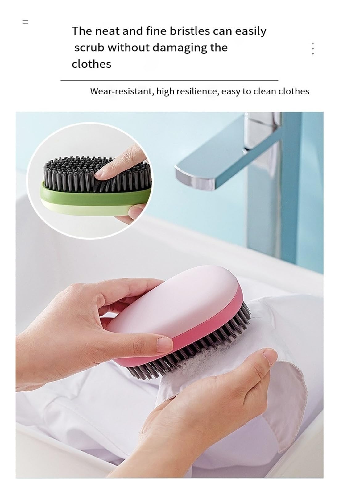 Spazzole per lavare le scarpe per uso domestico, setole morbide che non danneggiano le scarpe e le spazzole per il manico lungo, possono essere personalizzate con loghi (blu (shoebrush)