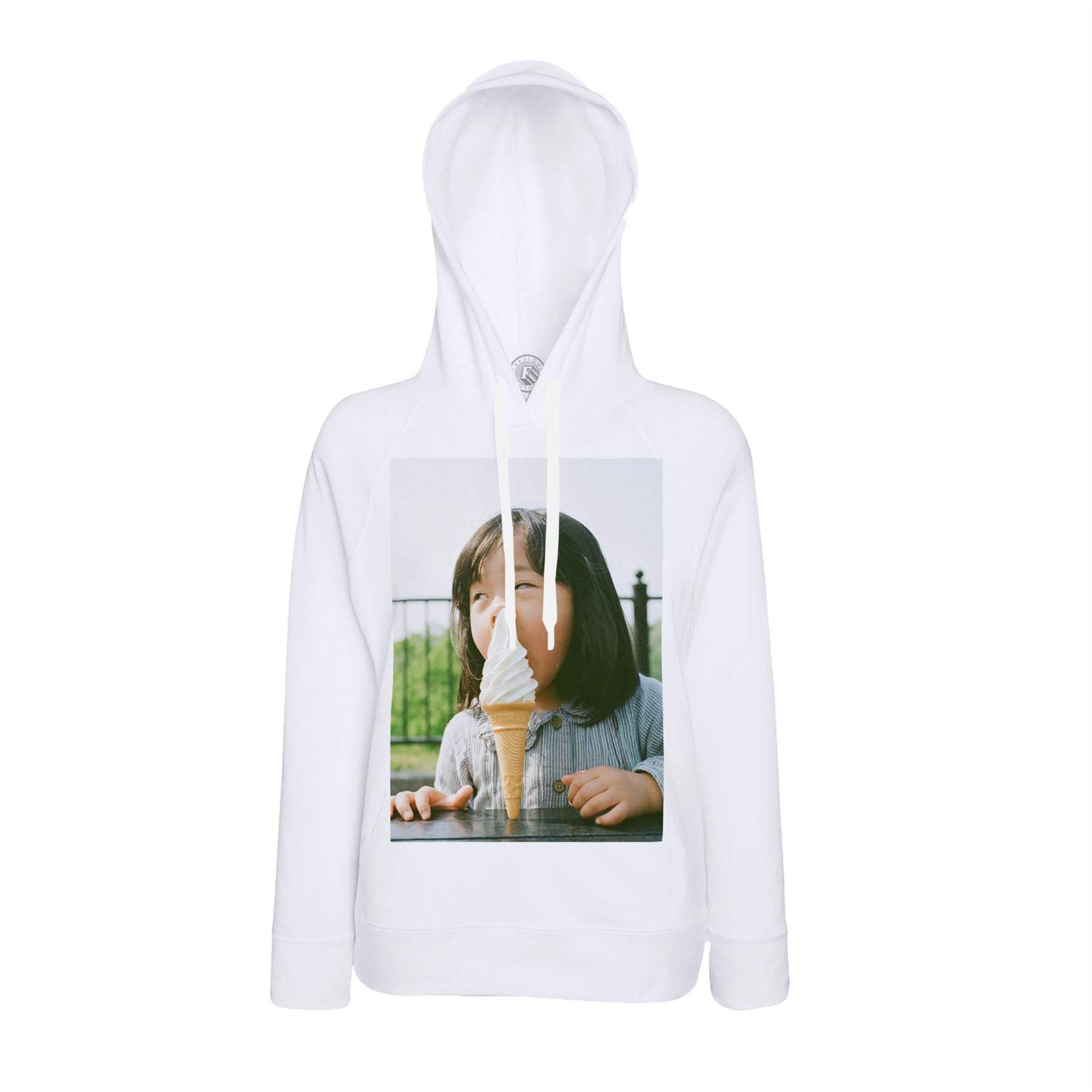 Sweat à capuche fille glace pull rigolo pour sorties décontractées - 2