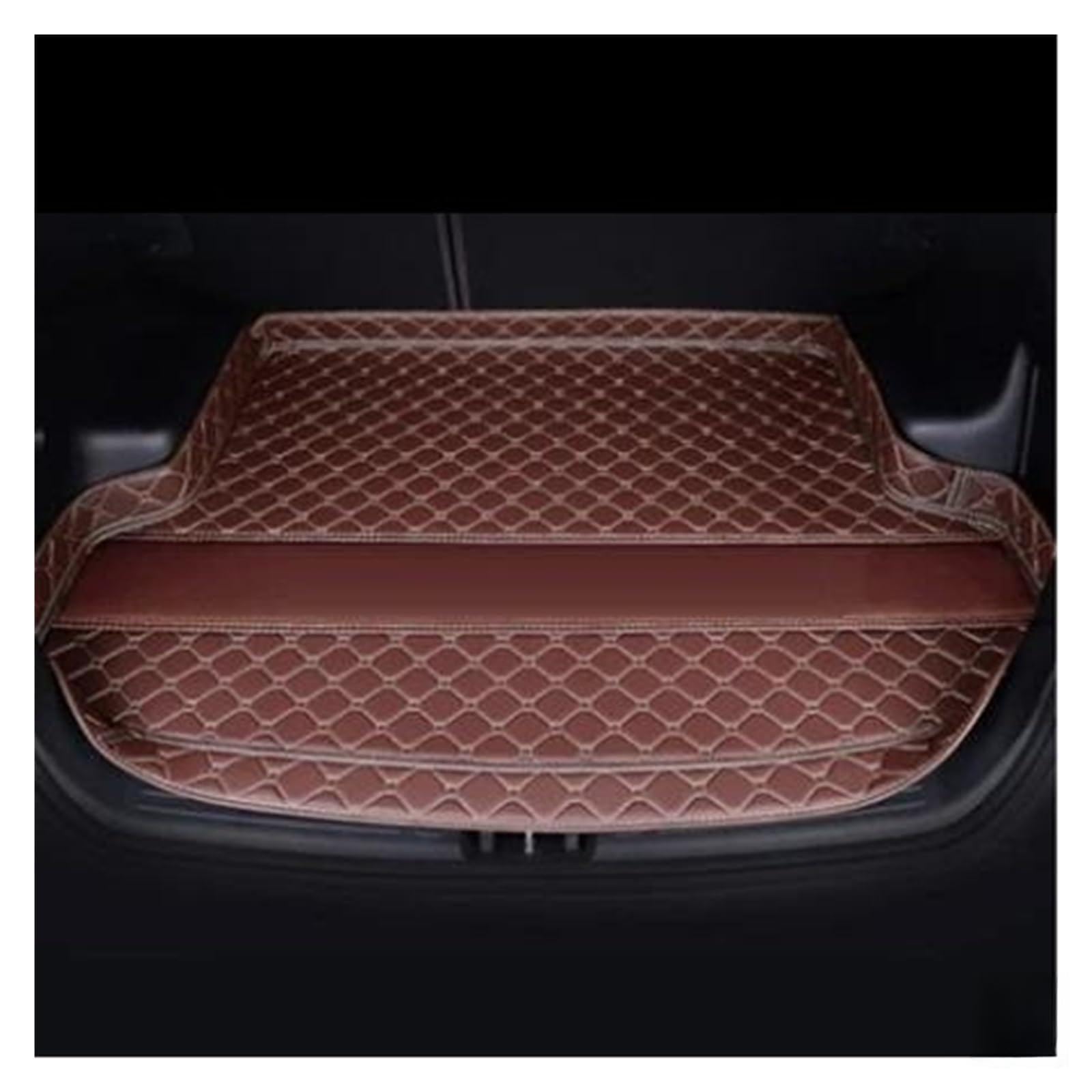 Tapis de coffre cuir Pajero V73 V77 2008-2011 finition luxe revêtement de protection