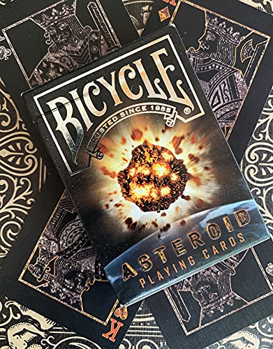 Baraja Bicycle Asteroid Color Negro miniatura 5