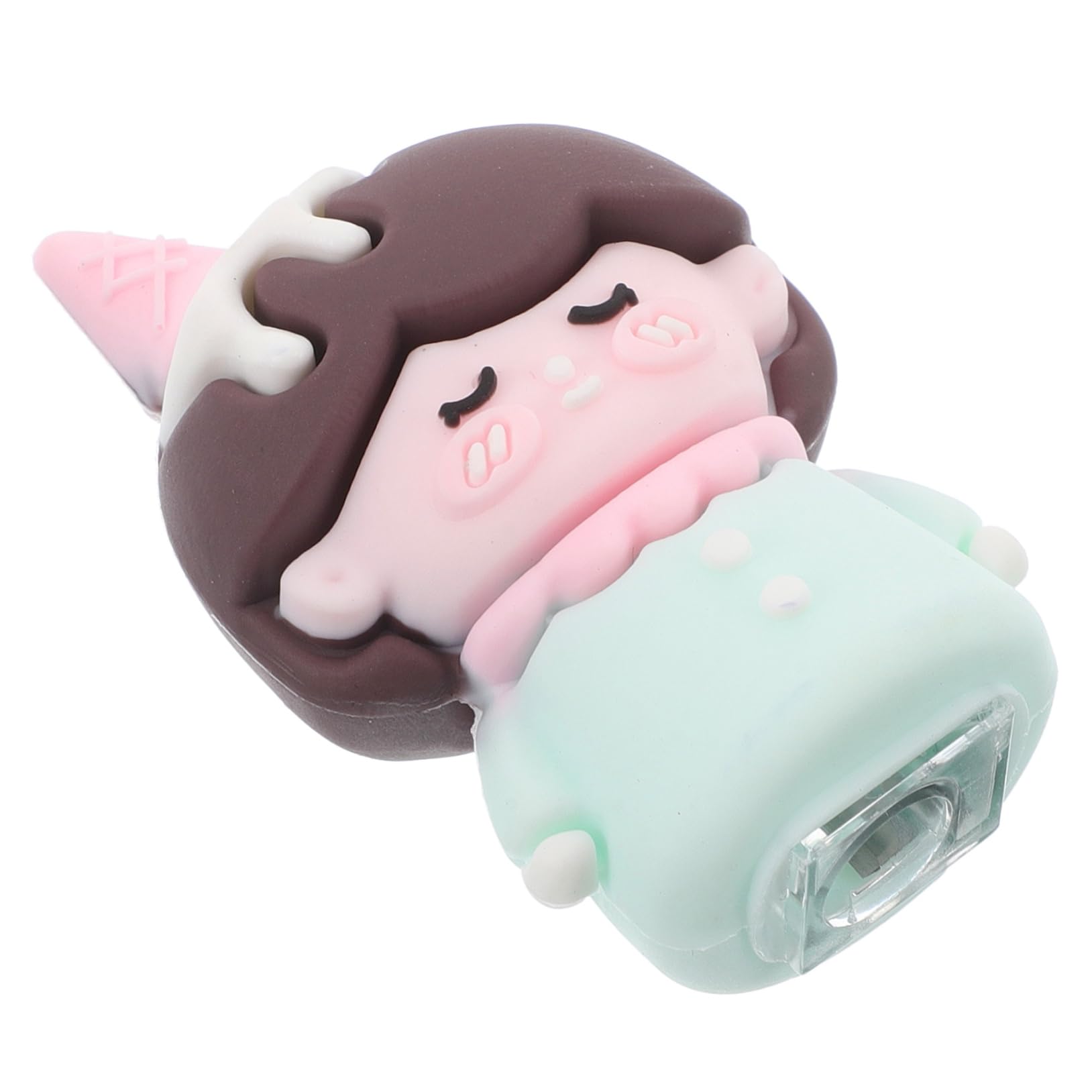 FRCOLOR Compact Eyebrow Sharpener Pencil Sharpener Precision Blade for Adults Kids