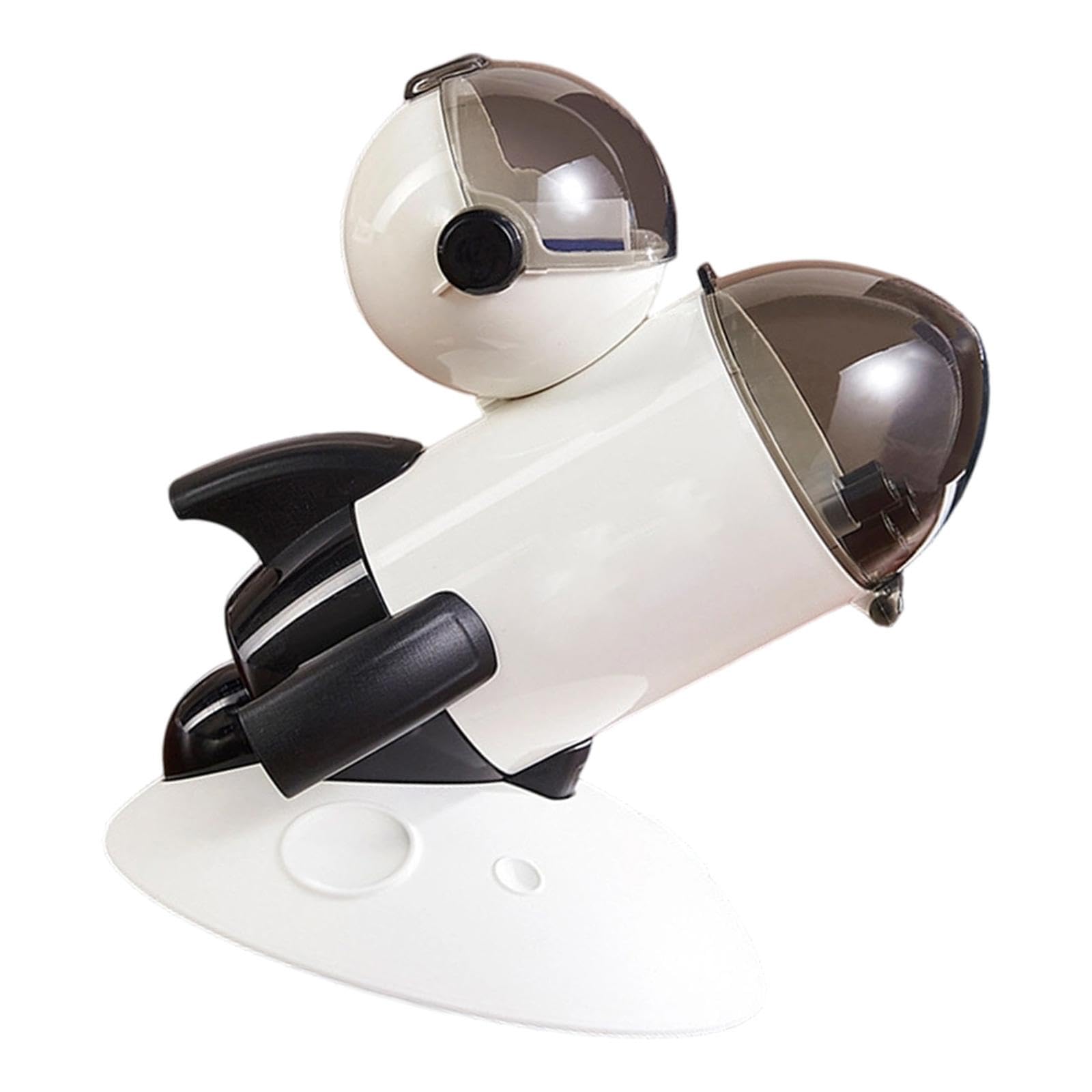Hsioluted Space-Themed Desk Organiser with Multi-Compartment, Pen Holder & Marker Storage Box for Pencils Erasers Paint Brushes Student Desk Organiser