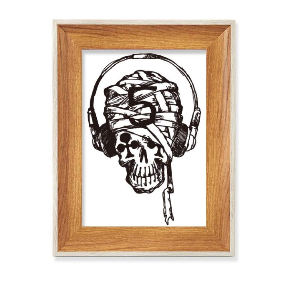 Cadre de Photo en Bois Musique Tableau Art Bureau d'Illustration
