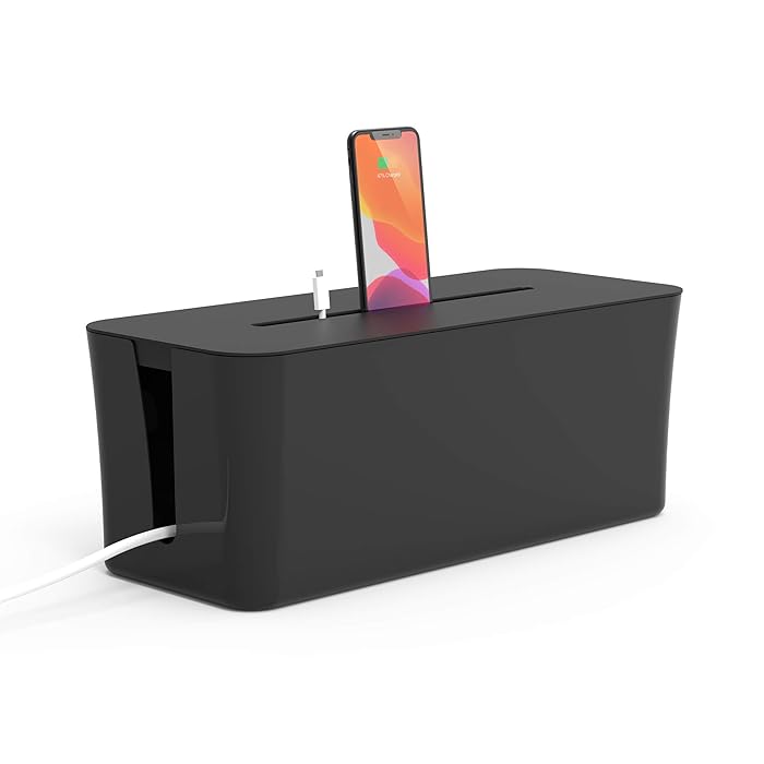 Buy ZBRANDS // Large Cable Management Box with Cooling Window Hide