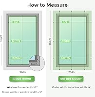 Vista 6 de Persianas motorizadas, persianas automáticas sin taladro, persianas enrollables inalámbricas, persianas eléctricas para ventanas de interior, tela