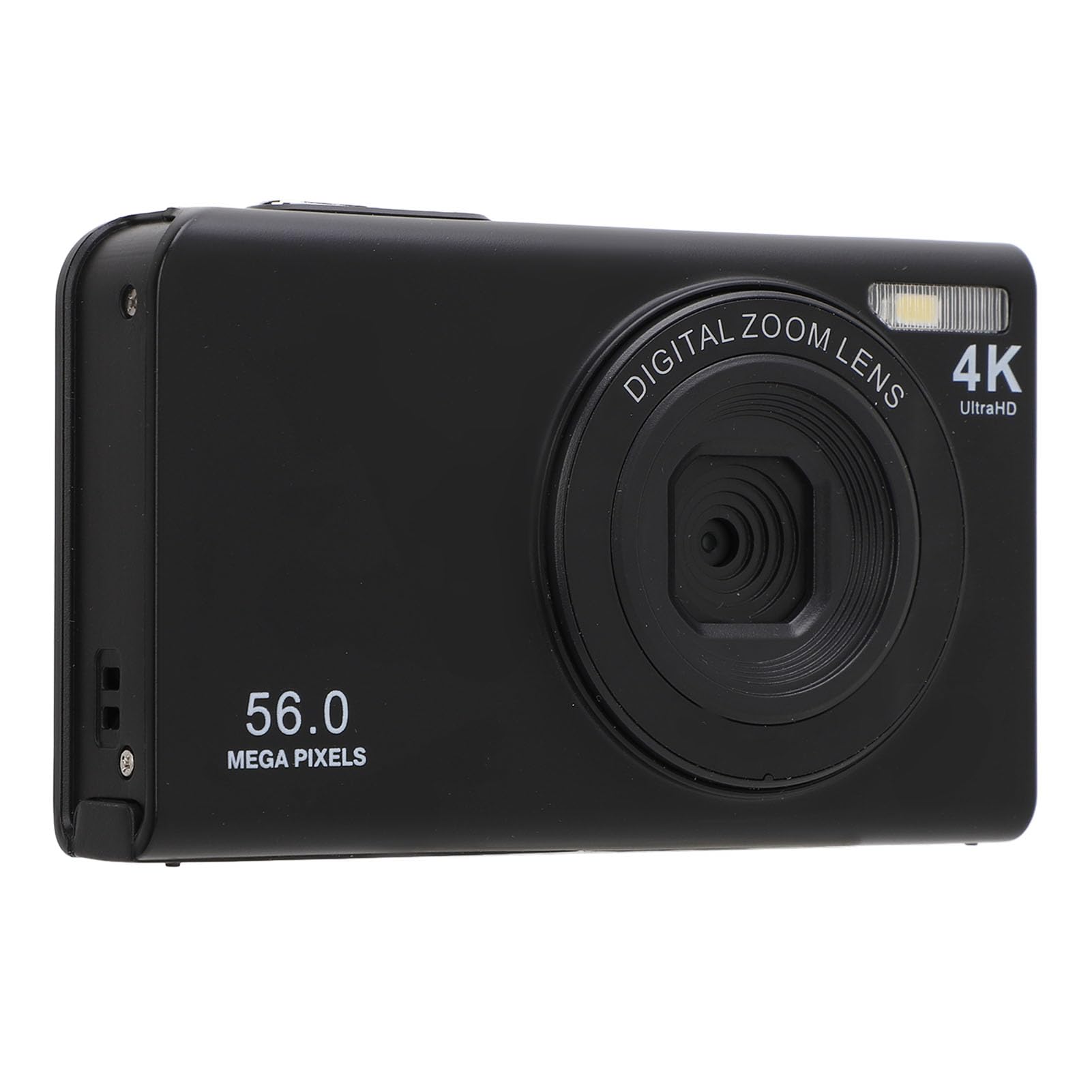 Aparat Cyfrowy, Aparat Dziecięcy Aparaty Cyfrowe 56 MP 4K Autofokus 16-krotny Zoom Cyfrowy do Aparatu (BLACK)