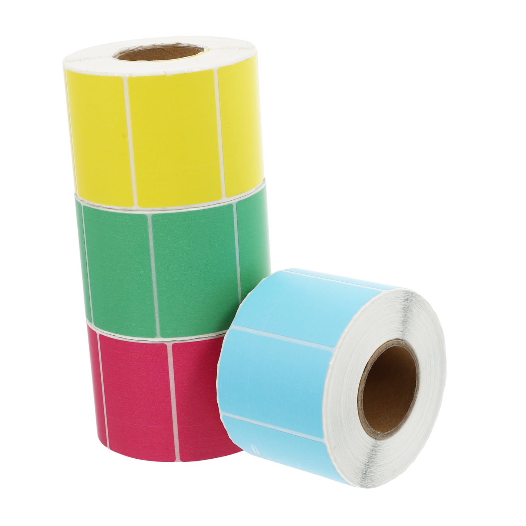 DOITOOL 4rollen Selbstklebende Thermotransfer-etiketten Wasserfeste Preisschilder Beschreibbare Adressetiketten für Geschäfte und Pflanzen