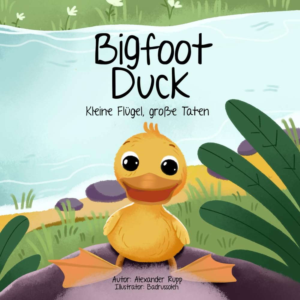 Bigfoot Duck Kleine Flügel, große Taten.: Ein Bilderbuch für Kinder ab 3 Jahren über Stärken und Schwächen