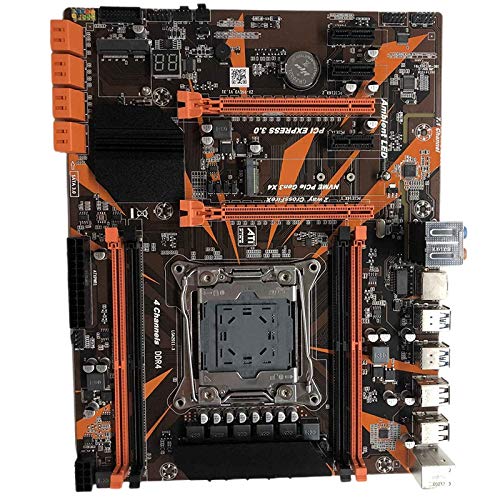 YHJIC X99 Motherboard LGA2011-3 Support Xeon E5 V3/V4 CPU 2678V3 2650V3 4 Channels DDR4X4 M.2 Nvne S