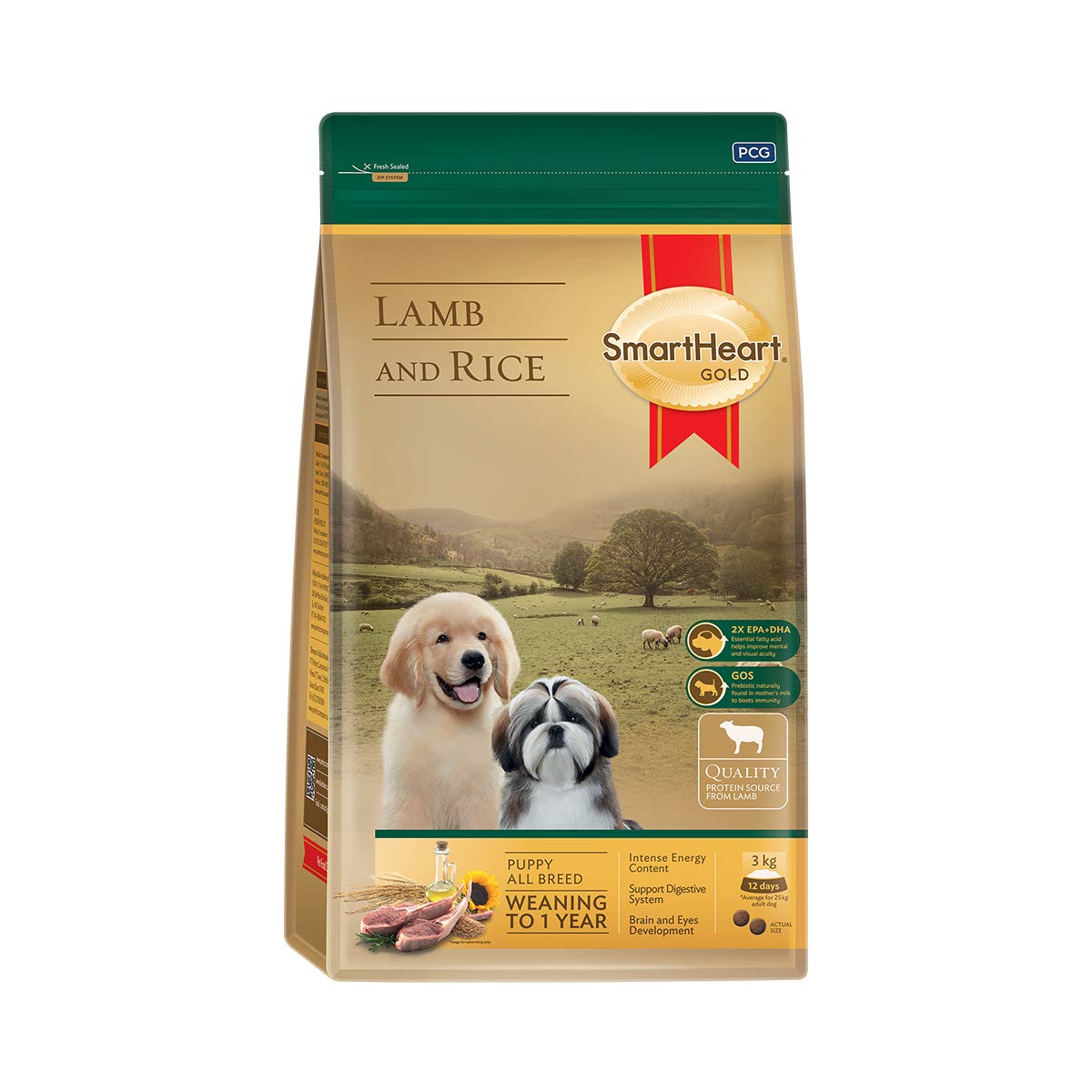 Smart Heart Gold Lamb & Rice Puppy Dry Food, 3 Kg (B08VPDFTGP) Amazon Price History, Amazon Price Tracker