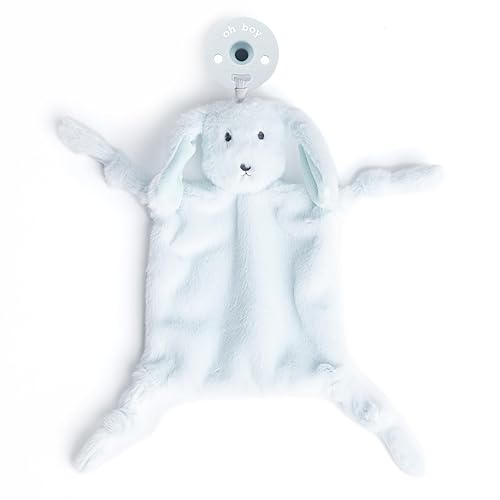 Bella Tunno Bubbi Buddy - Soporte suave para chupón de bebé para calmar y reconfortar la dentición del bebé, colorido tema de animales (perro)