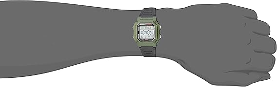 Casio Men's Classic Stainless Steel Quartz Watch with Resin Strap, Black,  18 (Model: W-800HM-3AVCF) : Clothing, Shoes \u0026 Jewelry - Amazon.com