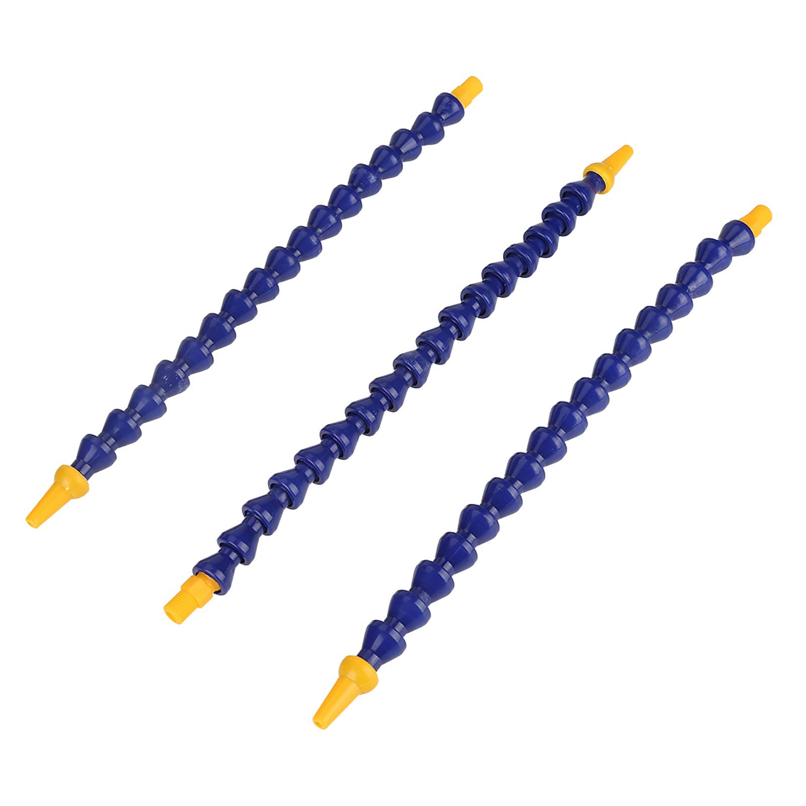 10pcs Tuyaux Flexibles En Plastique, Tuyaux flexibles en plastique pour eau huile liquide de refroidissement, Flexible plomberie Pour Machine CNC De Tour, 1/8 BSPT Fil Tuyau pour tour CNC-30 cm