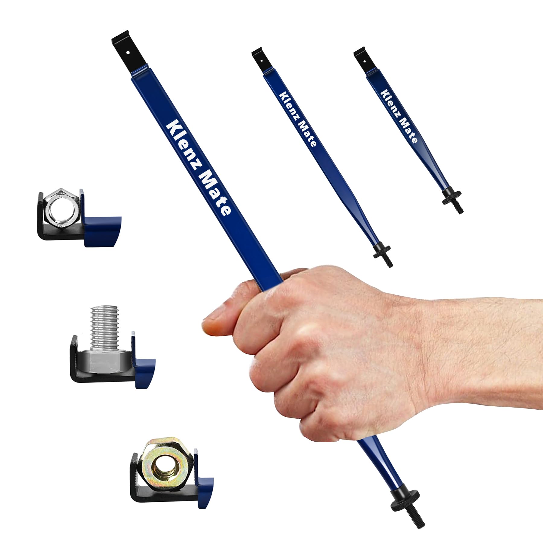2026 Upgrade Extension Clamps Tool,Adjustable Jaws, Holds Nuts