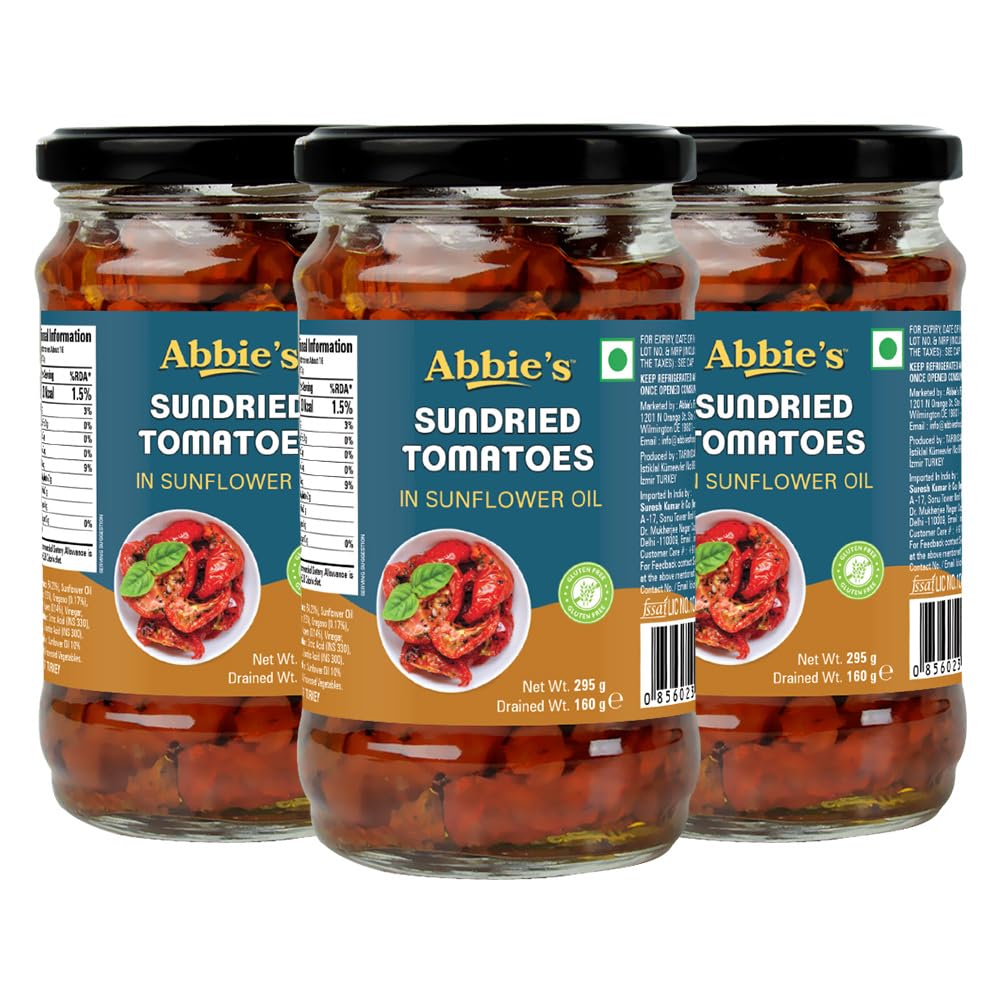 Abbie's Sundried Tomatoes, 280g, (Set of 3)