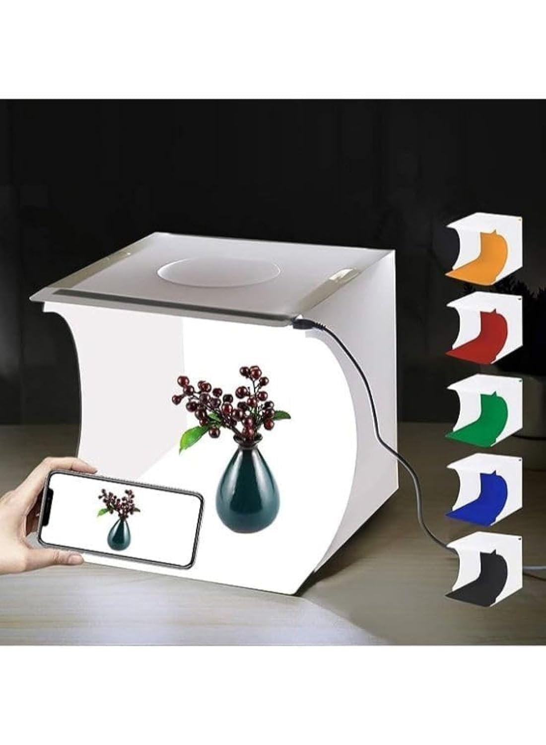 40Cm Mini Photo Studio Light Box Multicolor