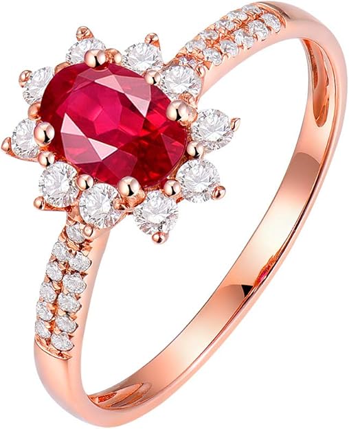 Jeulia Fedi Nuziali Per Coppia Acquamarina Blu In Argento Sterling - Foto 2