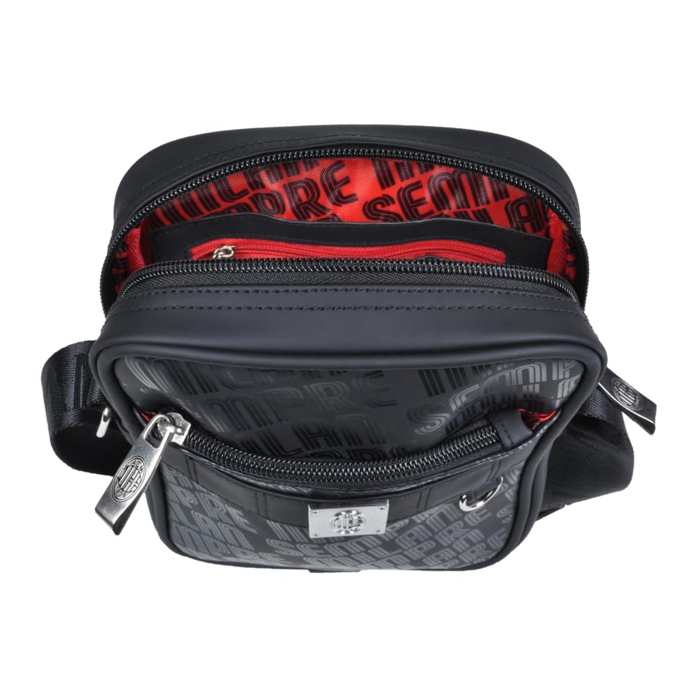 BORSELLO PICCOLO PU STAMPATO Est.100% PU Int.100% PL 143423 MILAN