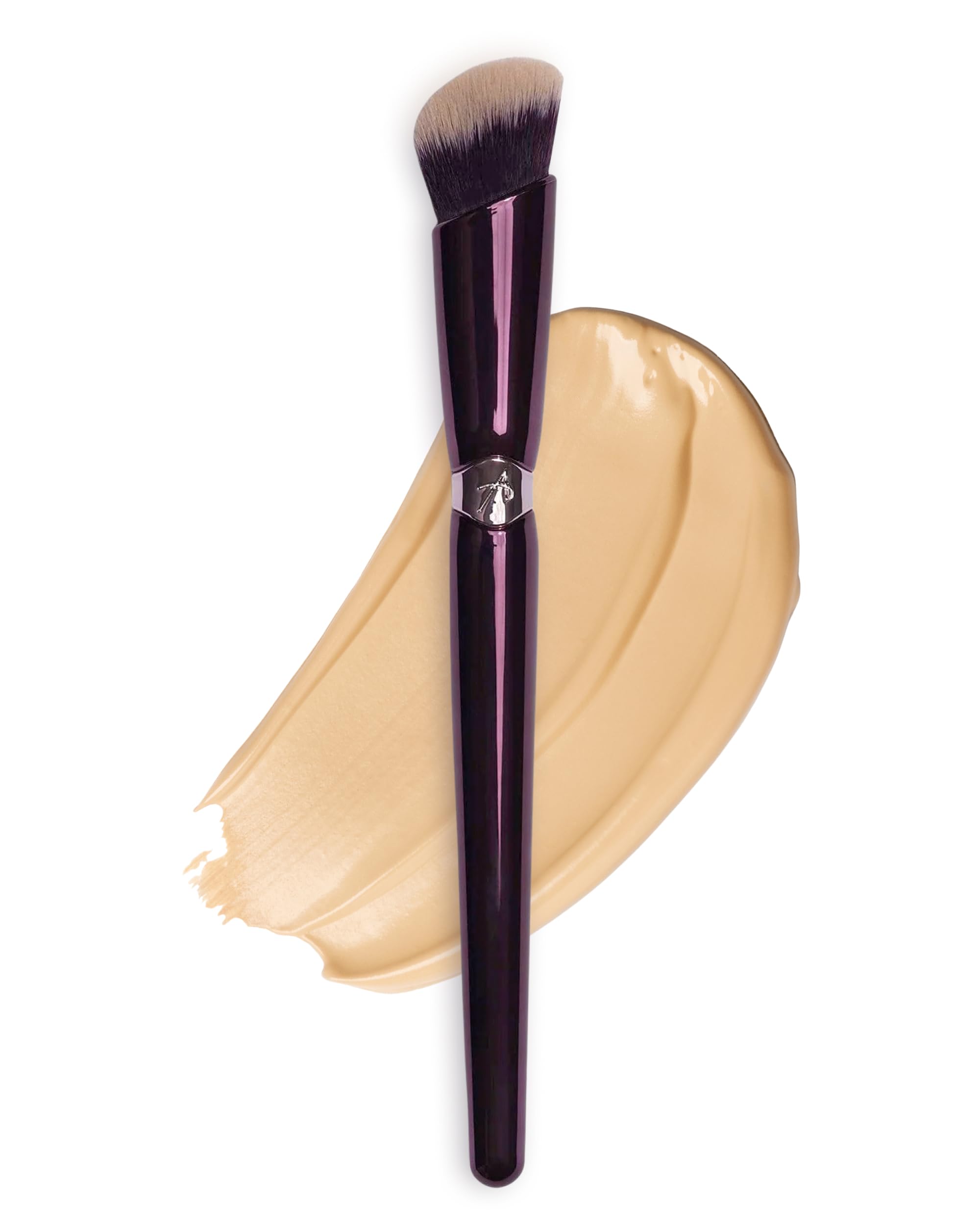 Anisa Beauty Angled Concealer Brush | Precision Application for Cream and Liquid Concealer | Ideal for Under Eye and Targeted Coverage | Soft Dense Vegan Fiber for Professional Blending | Cruelty-Free