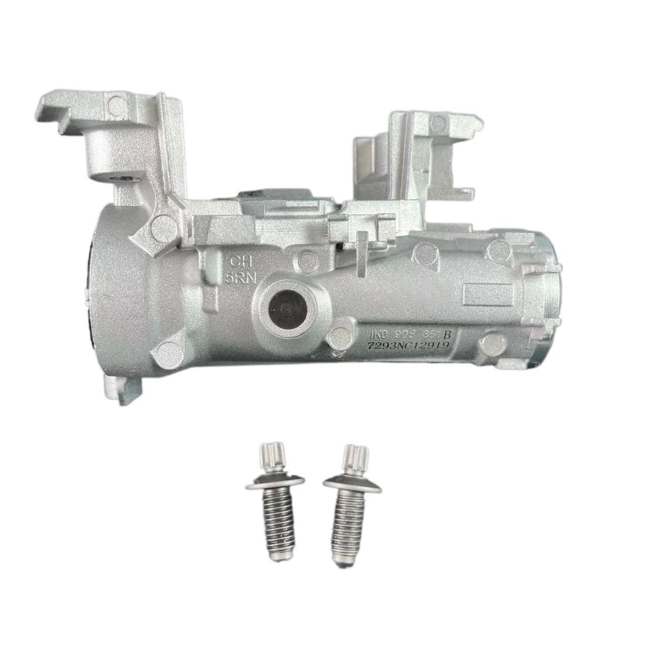 Zhjlut One Color Car Lock Cylinder 1K0905851b 1K0905851 1K0905865 Compatible With Seat For Alhambra For Altea Xl For Leon Car Ignition Starter Switch Steering Lock(Add Screws)