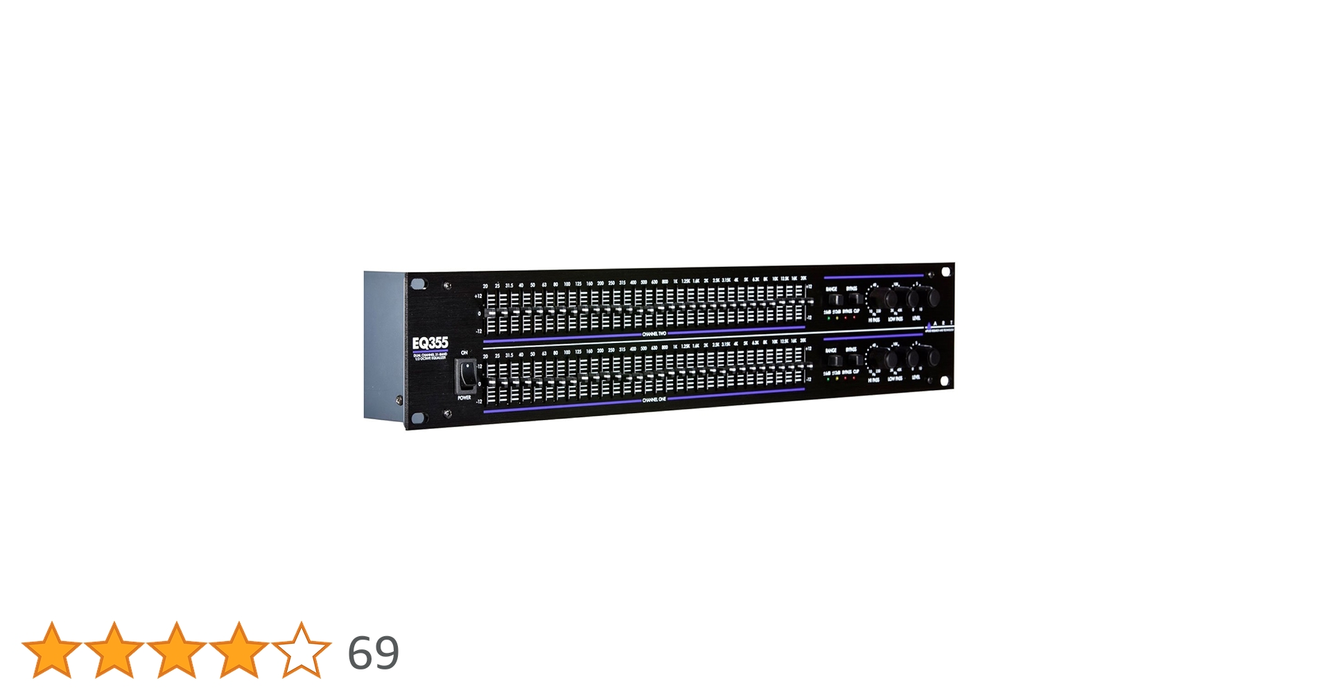 Amazon | ART EQ355 Dual Channel 31-Band Equalizer | エフェクター
