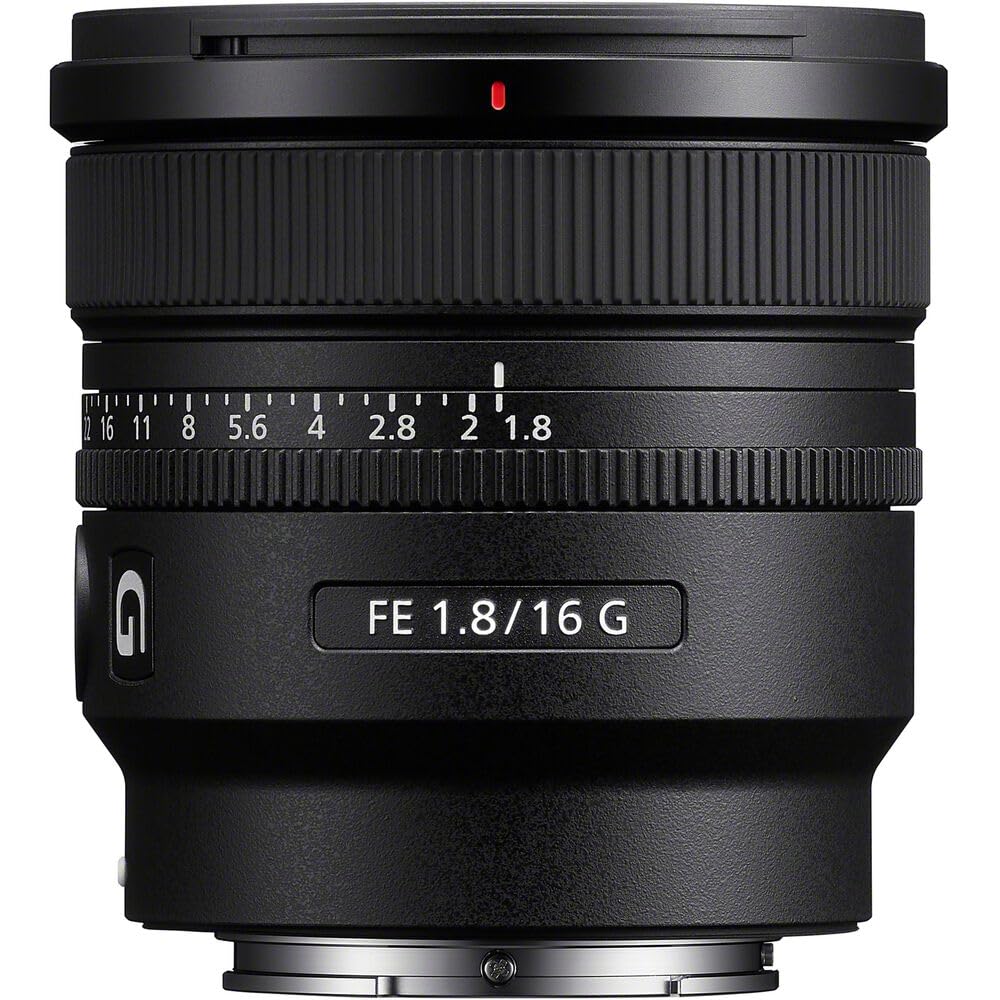 Amazon.com : Sony FE 16mm f/1.8 G Lens E | Ultra-Wide Prime for