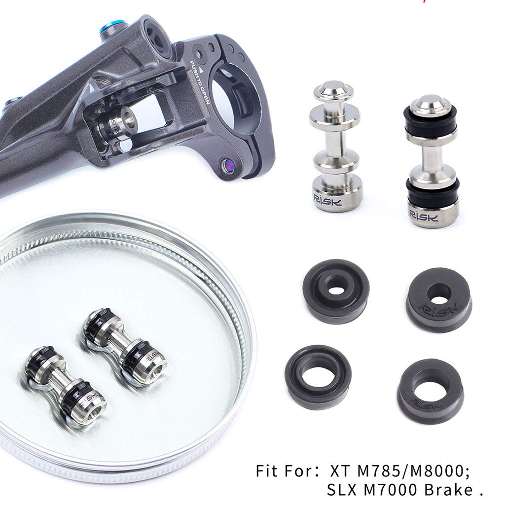 Kit de reparación de goma para palanca de freno de disco hidráulico de aleación para palanca de freno de disco XT M8000 M785 M700