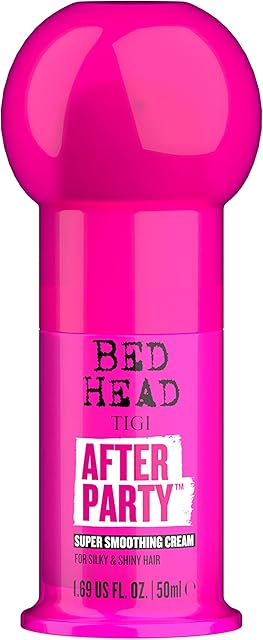 Bed Head by TIGI, After Party Smoothing Cream, For Silky and Shiny Hair, Travel Size, 50 ml