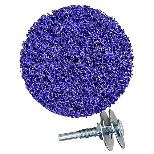 Roue à dénuder pour meuleuse d'angle HHRFCS : idéale pour décaper le métal - 4
