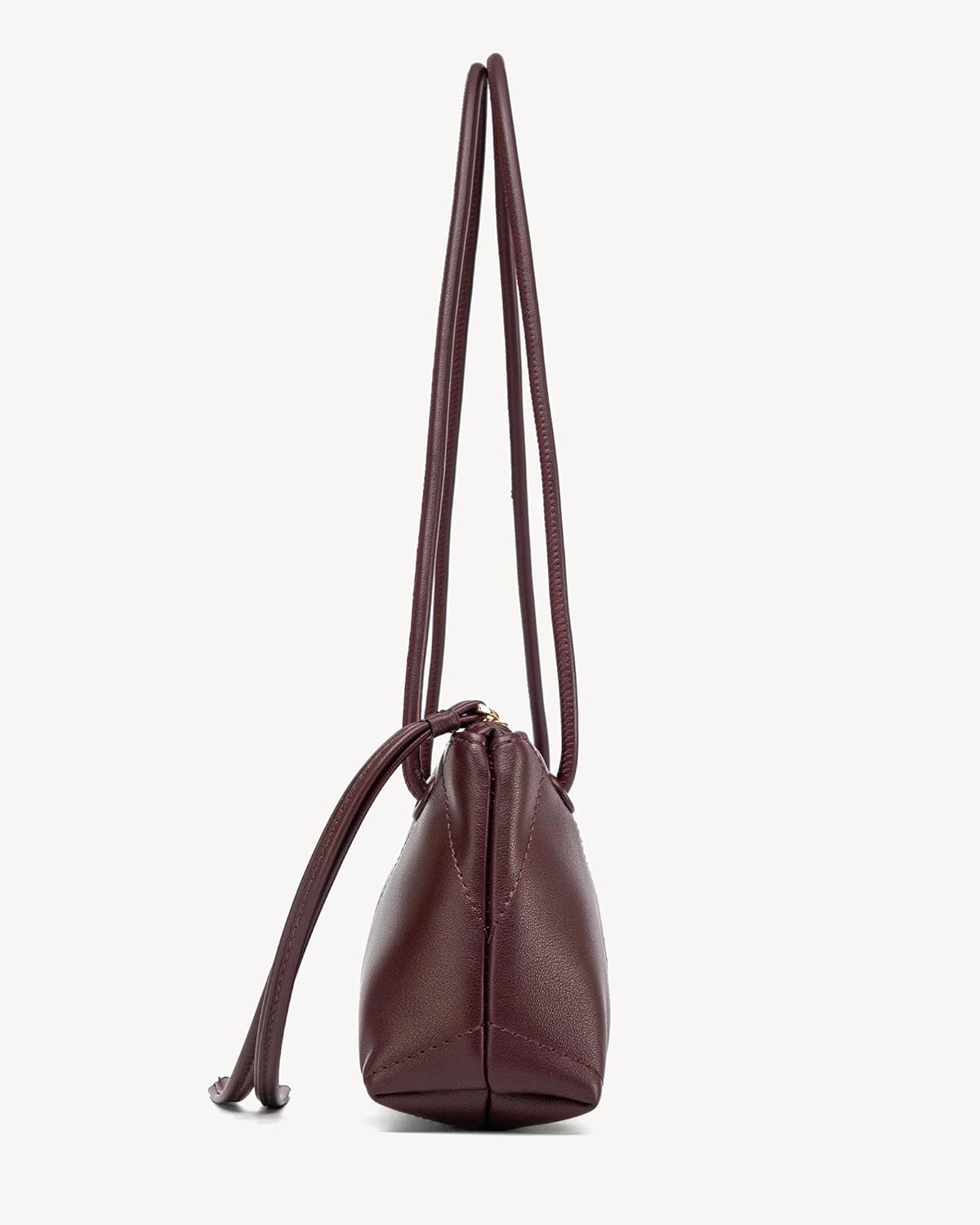 NEWBELLA Women's PU Leather Clutch Purse - Convertible Top Handle Shoulder Bag for Work Evening - Image 4