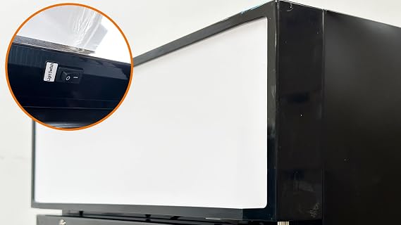 Commercial 1 Swing Glass Door Refrigerator Merchandiser, ETL Upright Display Fridge Cooler, 24 W 15.8 cu. ft. Fan Cooling, Beverage 4 Section Bottom-Mounted, Restaurant Kitchen